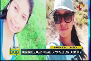 Estudiante muere ahogada en piscina de la universidad La Cantuta