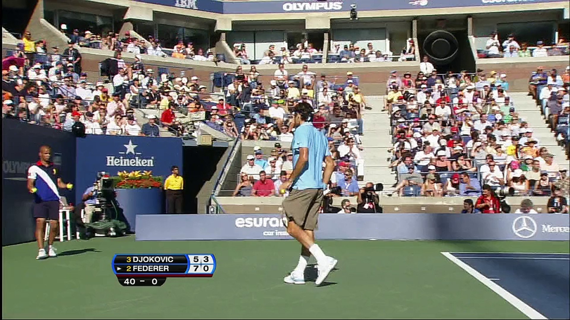 N.Djokovic - R.Federer SF US Open 2010 - video Dailymotion