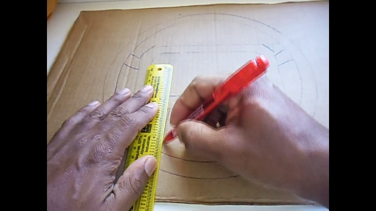 Como Fazer volante de papelão para jogar jogo de carros no celular