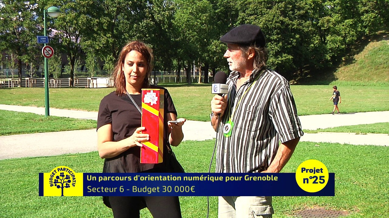 Budget Participatif - Un parcours d'orientation numérique pour Grenoble