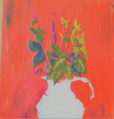 Cuadro bordado" veneno verde "( parte III)