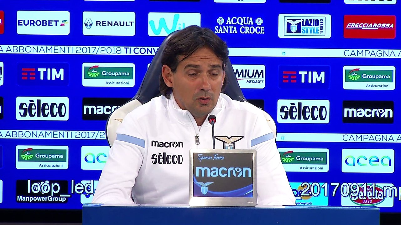 INZAGHI IN CONFERENZA - VIGILIA LAZIO-NAPOLI: SENTITE LE PAROLE DEL MISTER!