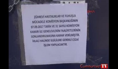 Emniyet müdürü, genelevin kapatılmasını böyle duyurdu