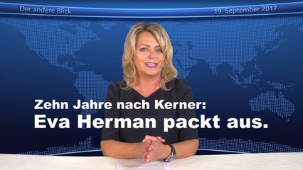 Zehn Jahre nach Kerner: Eva Herman packt aus.