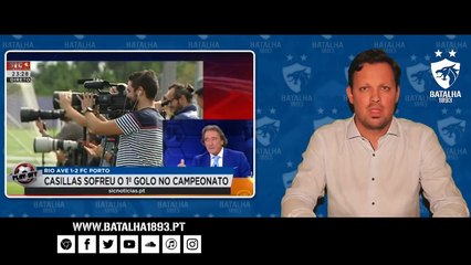 A AZIA na imprensa no final do jogo do FC Porto