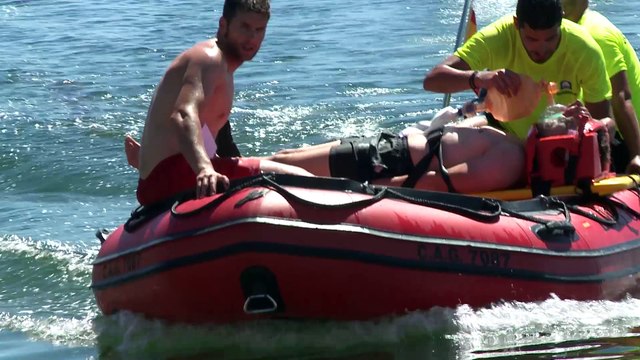 Cruz Roja rescata 2.486 personas en las playas este verano