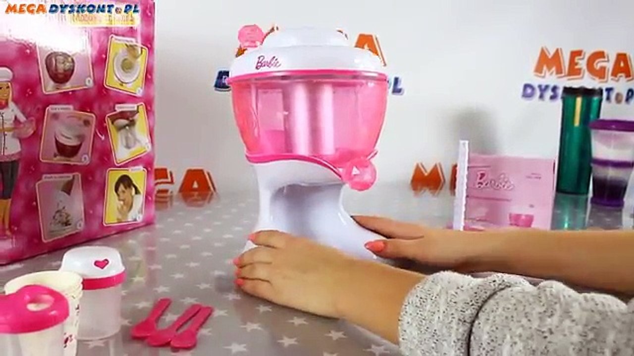 AmEurop - Barbie Ice Cream Machine / Automat do Lodów Barbie - 1033276 - MegaDyskont.pl