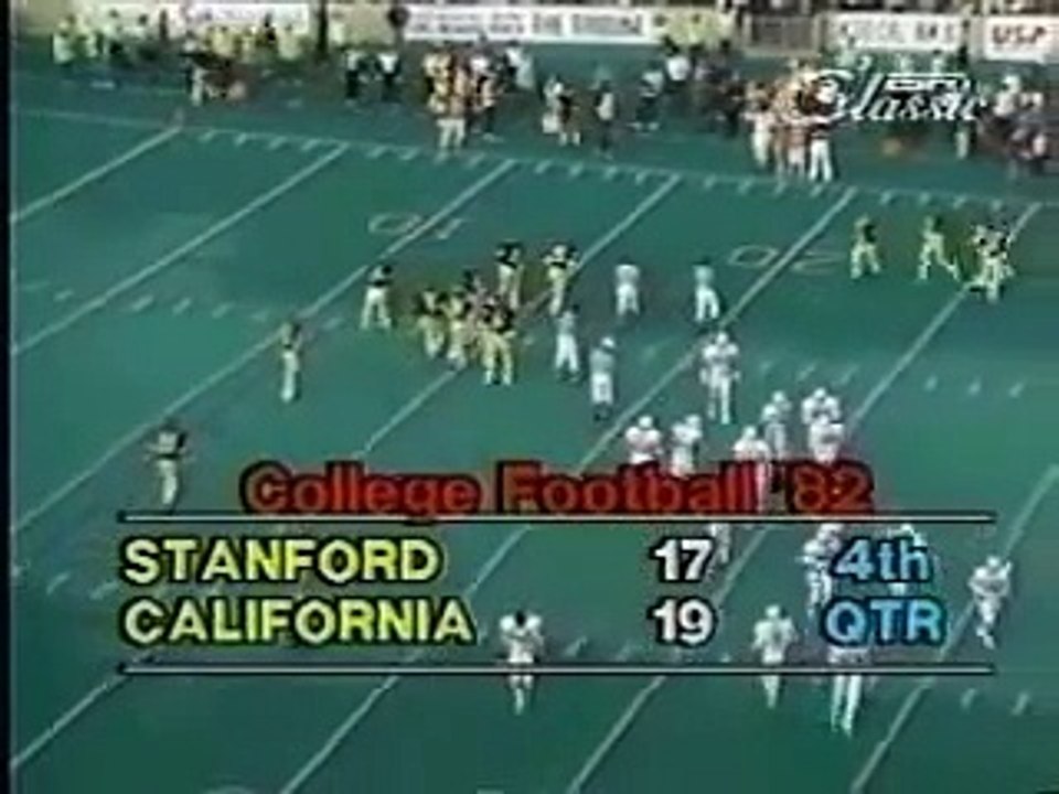 1982 Cal vs Stanford