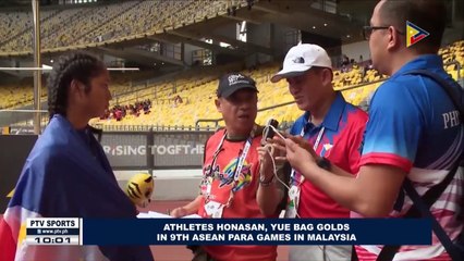 Descargar video: SPORTS NEWS: Athletes Honasan, Yue bag golds in 9th ASEAN Para Games in Malaysia