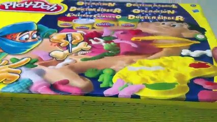 Play Doh Operation game doctor playset play dough
