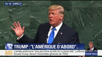 Trump s'en prend à "Rocket Man" et n'exclut pas de "détruire totalement la Corée du Nord"