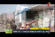 Chile: sismo 5,7 remece la zona norte del país