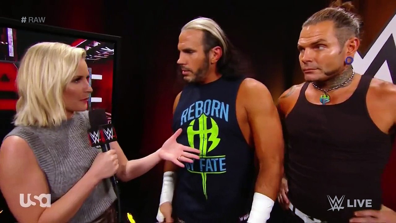 The Hardy Boyz Interview Raw 09.18.2017