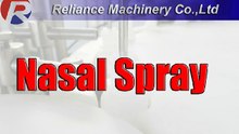 Monoblock Sterile Saline Nasal water Bottle Filling Capping Machine RELIANCE