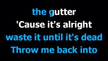 stuck with me  - Green day -  Karaoke -  Lyrics