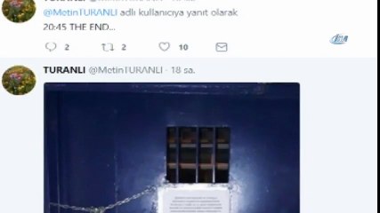 Genelevin Kapatılmasını Twitter'dan Duyurdu