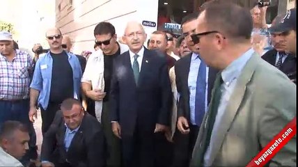 Kılıçdaroğlu'na derdini anlatırken bayıldı