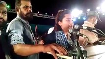 Dabang Speech of PTI Female Supporter in PTI Jalsa Hyderabad