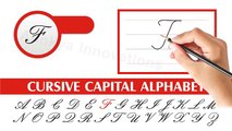 How to write Cursive step by step easy method. Cursive capital letters A to Z