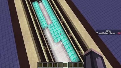 Minecraft Minigame :: Dont Touch The Glass Block (Dont Touch The White Tile in Vanilla Minecraft)