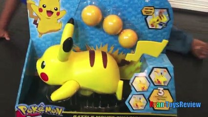 GIANT EGG POKEMON GO Surprise Toys Opening Huge PokeBall Egg Catch Pikachu In Real Life ToysReview