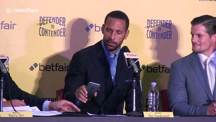 Ferdinand: Joshua invited me in for sparring