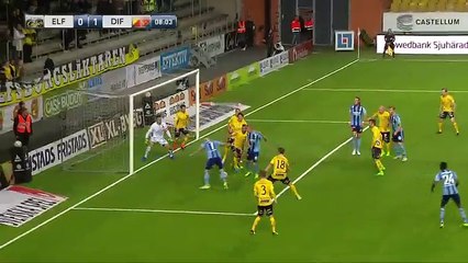 Magnus Eriksson  Goal HD - Elfsborg	0-1	Djurgarden 19.09.2017