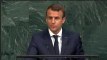 "Notre planète se venge de la folie des hommes" : le 1er discours de Macron devant l'AG de l'ONU