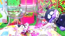 アンパンマン 入浴剤でお風呂屋さんごっこ遊び♪ バスボールやバスボムで水遊び！何が出るかな？スライムにも変身★ スパイダーマンがお助け おもちゃアニメ 子供向けキッズ動画
