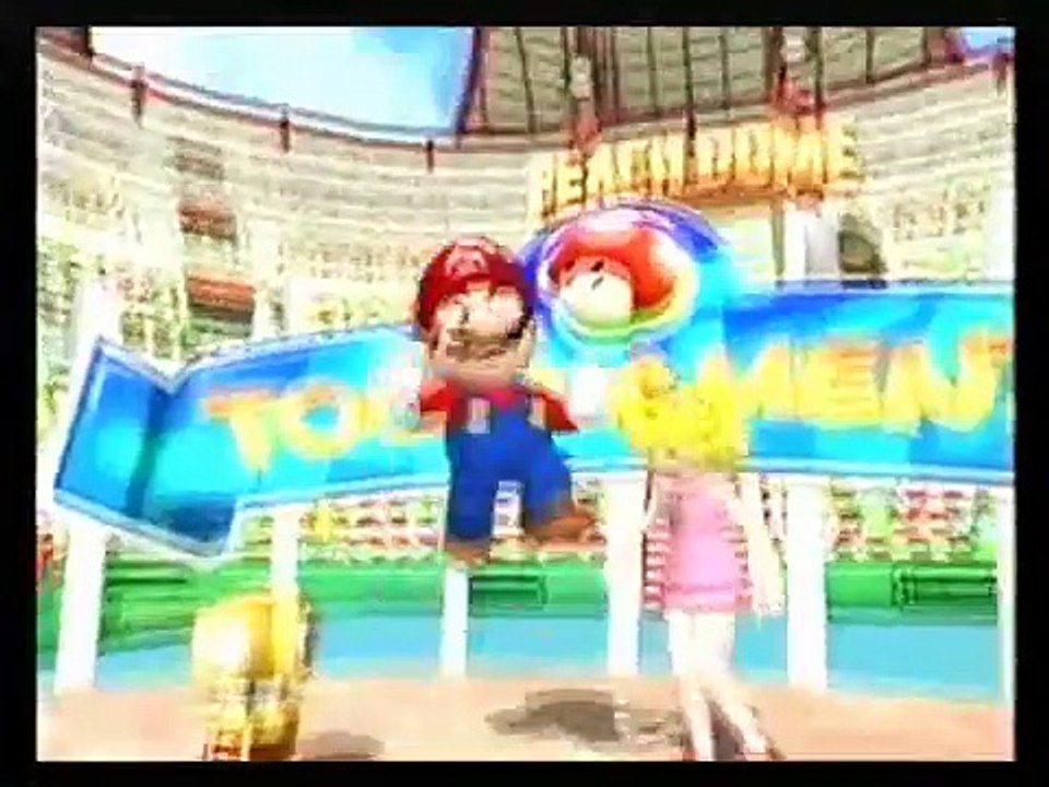 Mario Power Tennis - All Charer Trophy Celebrations