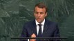 "Ce ne sont pas les murs qui nous protègent" : Macron tacle implicitement Trump devant l'ONU