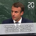 Emmanuel Macron à propos de la Corée du Nord : « Ses dirigeants s’enferment dans une surenchère acharnée »