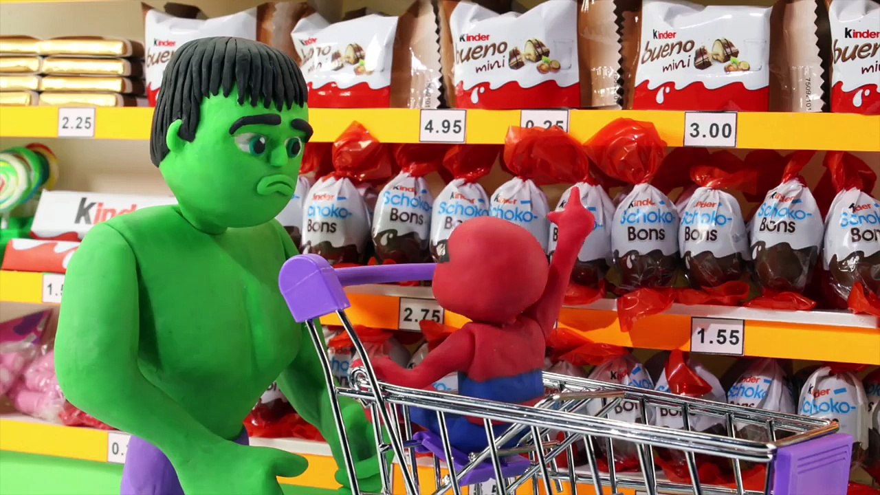 Baby Elsa Make Up Baby Hulk Frozen Elsa Superhero Babies Play Doh Stop Motion Animation