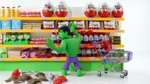 BABY HULK IS HURT WHILE PLAYING  Frozen Elsa Play Doh Cartoons Animations Stop Motion