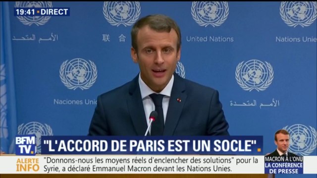Syrie: pour Macron, Assad est un criminel et devra être jugé