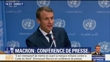 Macron: "Les médias français s'intéressent trop à la communication et pas assez au contenu"