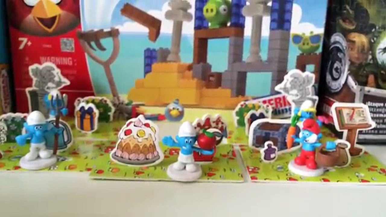 Surprise Eggs Смурфики и НЕОЖИДАННЫЙ ПОВОРОТ,Unboxing Surprise Eggs The Smurfs