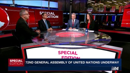 i24NEWS DESK | Egypt's Sisi & Netanyahu hold 1st public talk | Tuesday, September 19th 2017