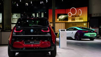 World Premiere BMW i3s at IAA 2017