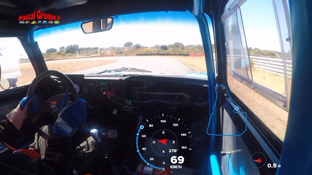 Slalom du Luc 2017 Olivier Marongiu Simca Rallye 2 Gr.Fc/2