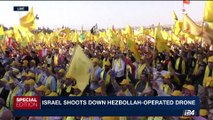 i24NEWS DESK | Iran-made drone shot down over Israeli border | Tuesday, September 19th 2017