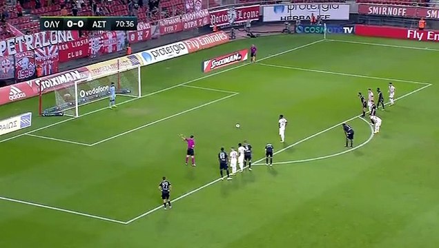 Olympiakos Piraeus 1-0 Asteras Tripolis Goal HD 19.09.2017