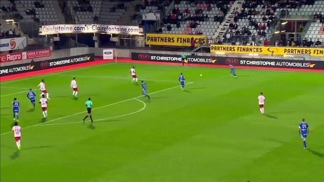 Nancy 0-1 Bourg Peronnas but Tobias Badila Goal HD - 19.09.2017