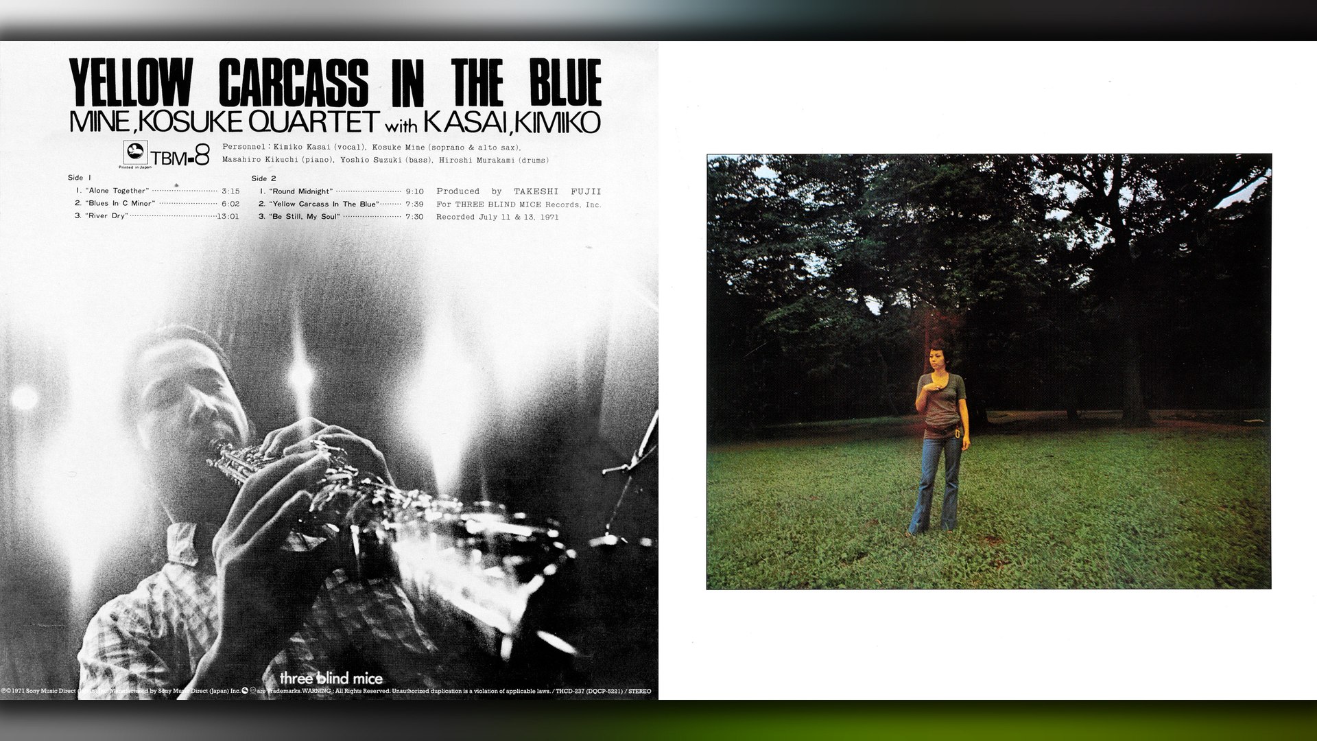 笠井紀美子 (Kimiko Kasai) + Kosuke Mine Quartet - 03 - 1971