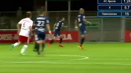 Goal HD - AC Ajaccio	1-0	Valenciennes 19.09.2017
