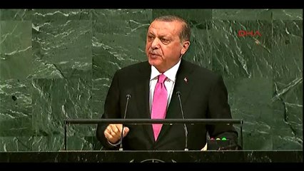 Cumhurbaşkanı Erdoğan BM Genel Kurulu'nda Konuştu