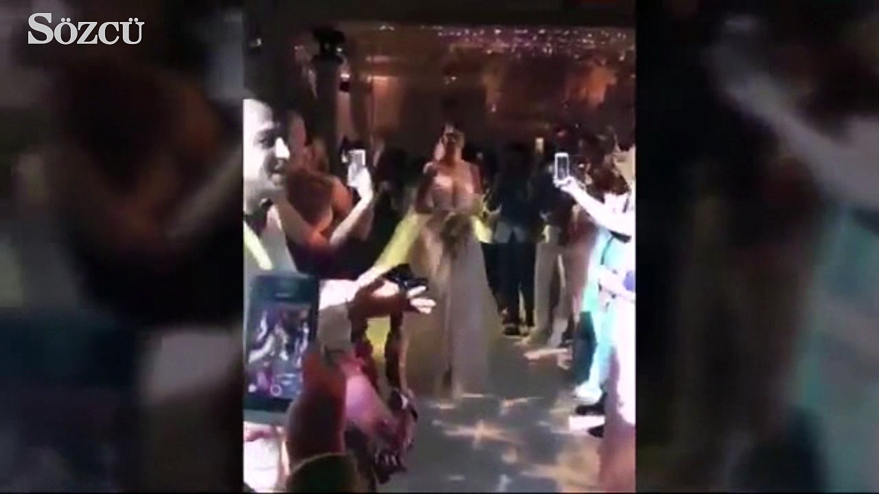 İşte Türkiye'nin konuştuğu düğünden ilk görüntüler