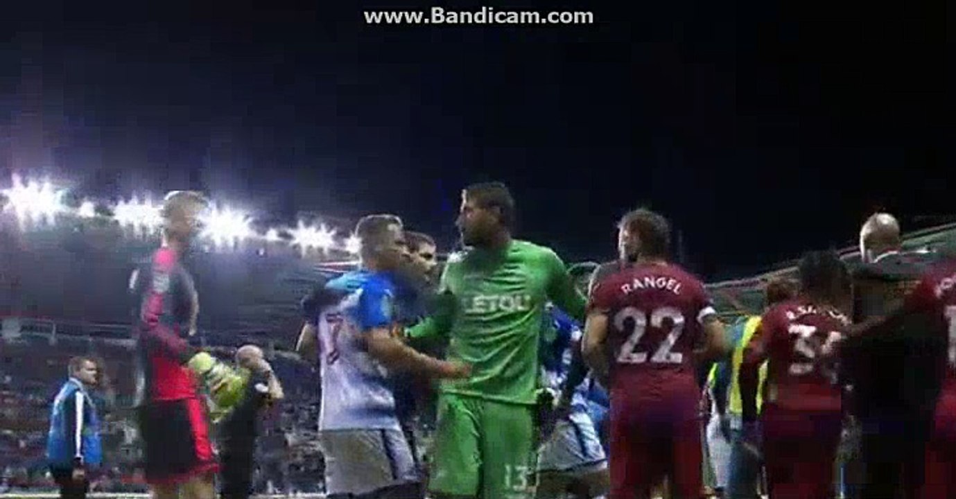 Fight  Reading 0 - 0	 Swansea  19-09-2017