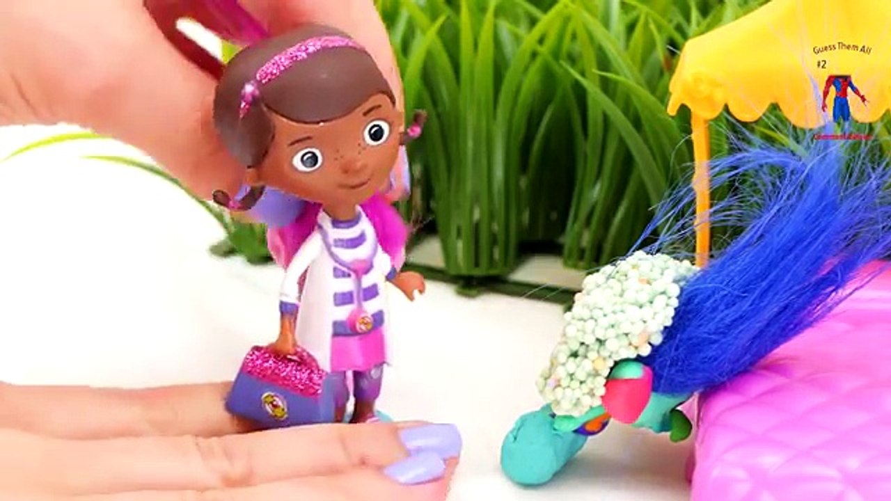 Trolls Movie Poppy Surgery! Branch gets Doc McStuffins to do Surgery in the Hospital! Toy