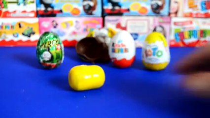 Скачать видео: Kinder Surprise Eggs Thomas And Friends Nestle TOTO Surprise Eggs Amazing Toys Percy WOW!!